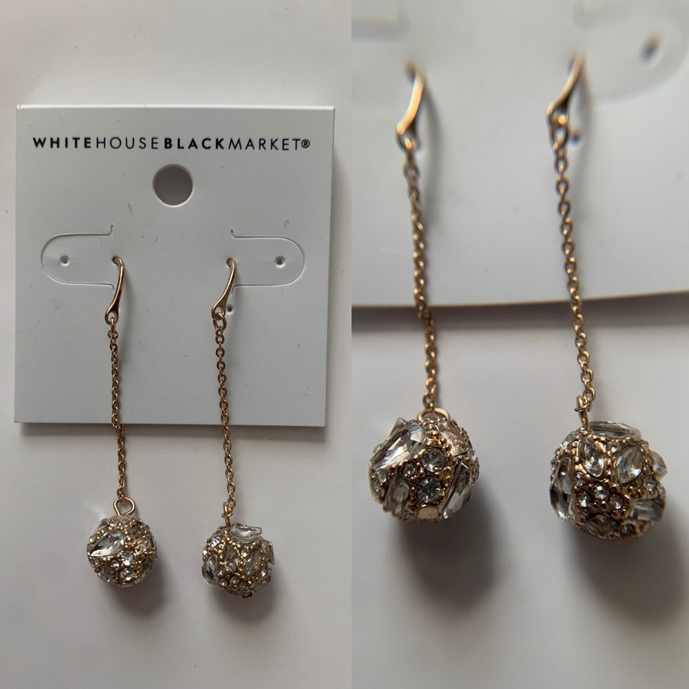 WHBM Gold Earrings